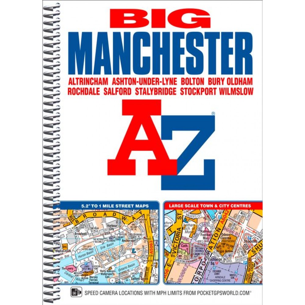 Manchester A-Z Big Street Atlas